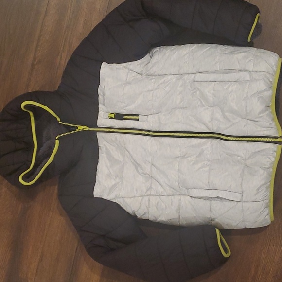 Boys Eddie Bauer reversible winter Jacket sz L - Picture 2 of 6